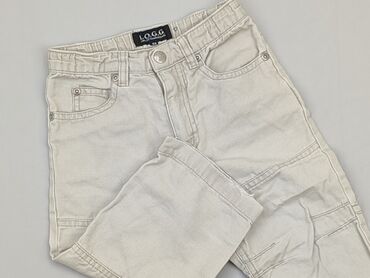 jeansy w atomówki: Denim pants, 12-18 months, condition - Fair