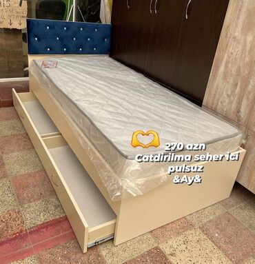 embawood matras qiymetleri: *carpayi* *birneferlik* ⚜️Sifarisle hazirlanir ⚜️Olcu 90×2 🌈reng