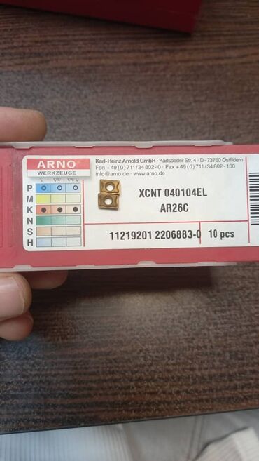 İstehsal avadanlığı: Dəzgah alətləri və kəsici lövhəciklər (freze və torna üçün) — 25