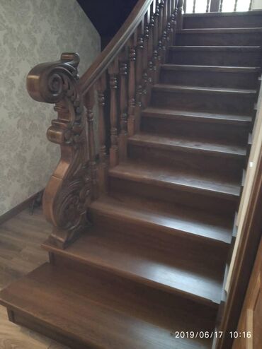 Обшивка лестниц: Лестницы Двери на любой вкус. Массив Карагач. Орех. Сосна. Дуб — 7