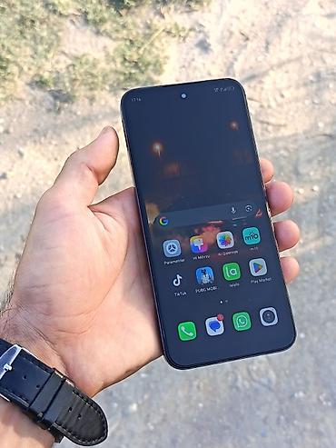 Мобильные телефоны: Tecno Spark Go, 128 ГБ, цвет - Синий, Отпечаток пальца — 3
