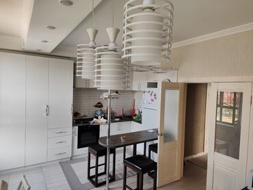 ош квартира долгосрочная: 3 комнаты, 60 м², Элитка, 5 этаж, Евроремонт