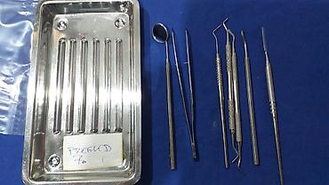 Ostali medicinski proizvodi: Stomatološki pregled Tacna sa instrumentima za stomatološki pregled — 7