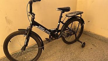 Velosipedlər: Uşaq velosipedi – “Sport Stels Speed Bike” (qara) - Təkər ölçüsü — 4