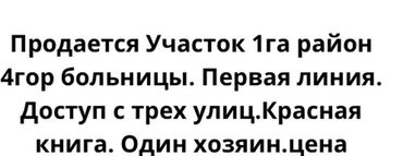 участок кайнды: 100 соток, Для строительства, Красная книга