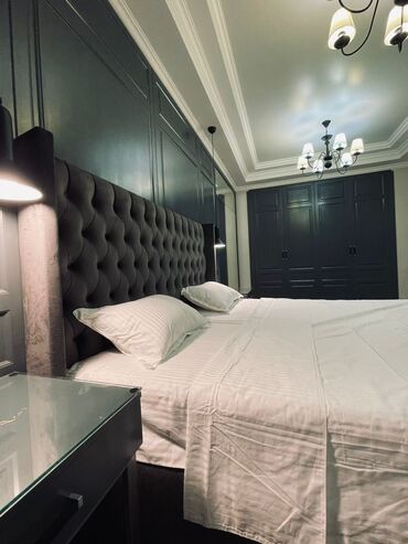 Посуточная аренда квартир: 1 комната, Душевая кабина, Постельное белье, Кондиционер — 4