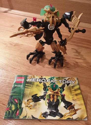 minecraft duks za decu: LEGO scarox hero factory set 44003. Velika igracka sa instrukcijama