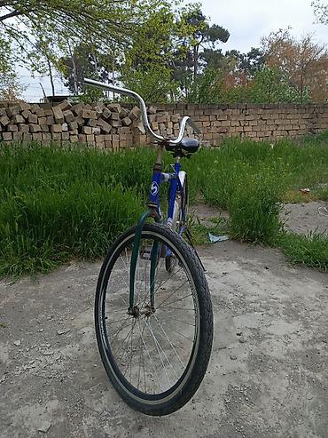 Velosipedlər: Şəhər tipli velosiped – STELS brendi - Rəng: mavi (gümüşü arxa — 3