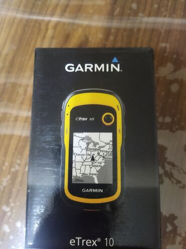gps купить: Garmin eTrex 10 əl GPS naviqatoru. işlənilib. baterasiyasi