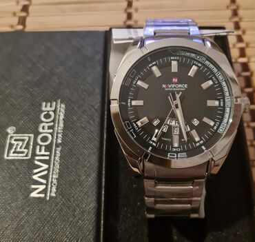 Qol saatları: Yeni, Qol saatı, NaviForce, rəng - Gümüşü — 4