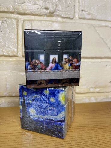 Другие предметы коллекционирования: Коллекционный Кубик-Рубик 2 вида: 1. Произведения Ван Гога 2 — 6