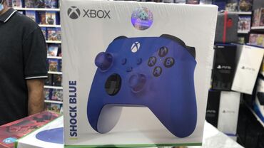 oyun direksiyon seti: XBOX controller shock blue