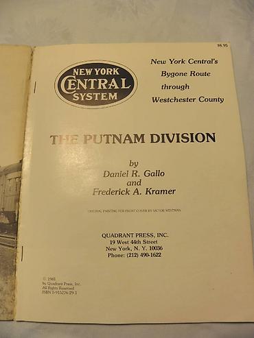 ps torba: Knjiga:The Putnam Division(knjiga o zeleznici), New York Central — 2