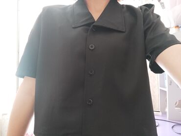 черная рубашка мужская: Блузка