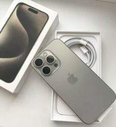 сколько стоит 15 айфон бу: IPhone 15 Pro, Б/у, 256 ГБ, Natural Titanium, Зарядное устройство, Защитное стекло, Чехол, 88 %