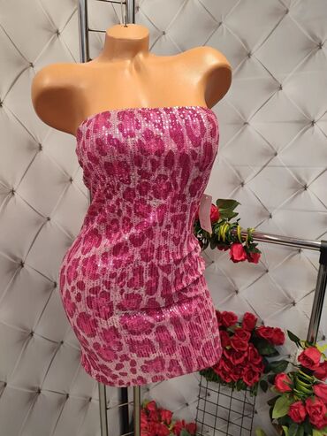 Haljine: 9Fashion Woman M, bоја - Zlatna, Koktel, klub, Dugih rukava — 13