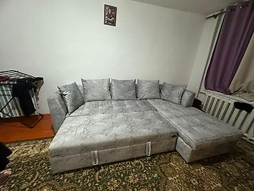 Угловые диваны: Угловой диван, C подушками — 6