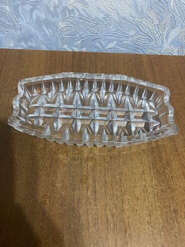 Наборы посуды: Хрустальная конфетницасалатница,пепельницаваза СССР — 6