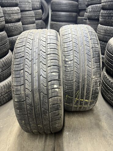 Шины: Шины 235 / 55 / R 17, Лето, Б/у, Пара, Легковые, Корея, Nexen