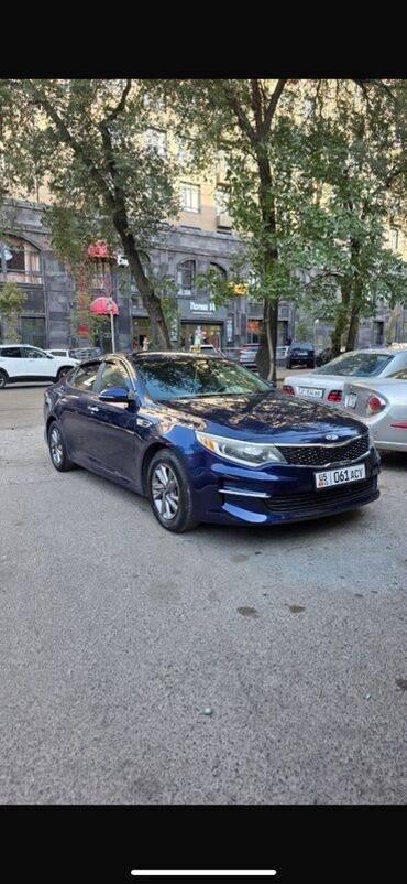 купить машину matiz: Kia Optima, синего цвета, кузов седан. Основные особенности: -