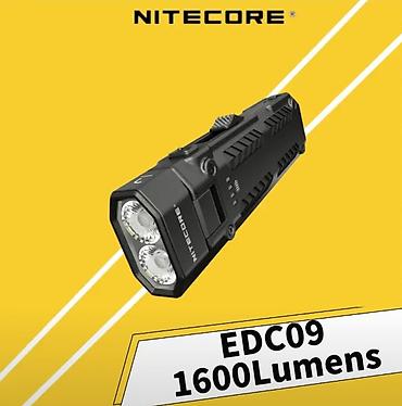 nitecore: Nitecore EDC09 — уникальный EDC-фонарь с 3 цветовыми температурами и — 7