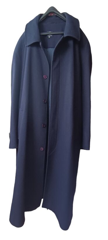 muske jakne beograd: Muški kaput od 100% vune, tamno teget boja, veličina 54 ili xl