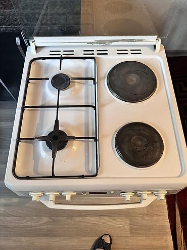 Кухонные плиты и варочные поверхности: Комбинированная плита, Beko, Б/у, Напольная, Механическая, Полная оплата — 4