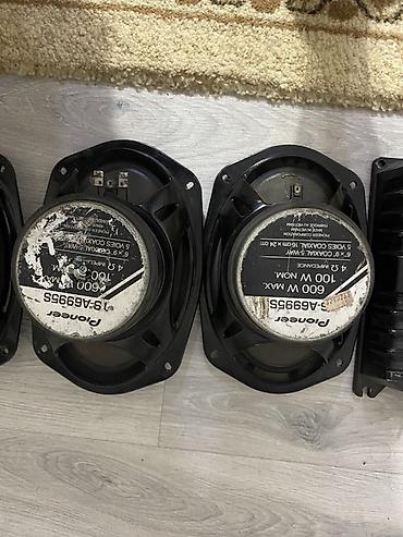 səs kalonka: Pioneer avtomobil akustikası – 6x9" koaksial dinamiklər dəsti Model — 5