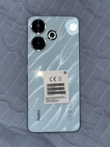 Redmi: Redmi, Redmi 13, Б/у, 128 ГБ, цвет - Голубой, 2 SIM