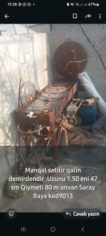 işlənmiş cenler: Manqal