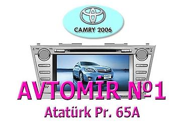Aksesuarlar və tüninq: DVD-monitor Toyota Camry 2006-2011 🚙🚒 Ünvana və Bölgələrə ödənişli — 1