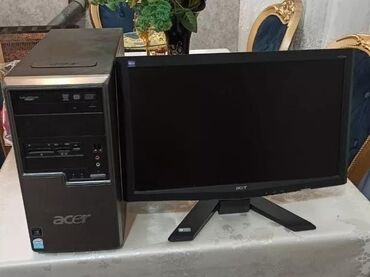 komputer satisi kreditle: Acer kompüter, Satılır 100₼ Hər bir hissəsi işlək vəziyyətdədi