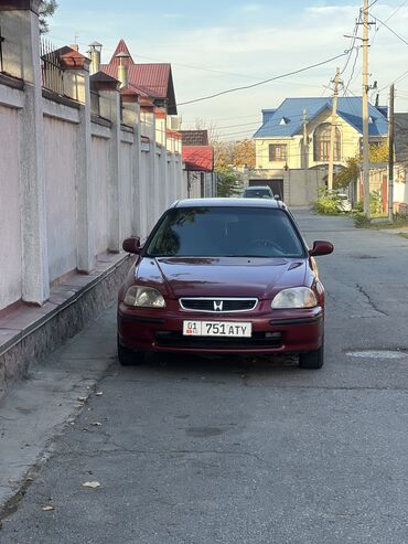 машина муссо: Honda Civic: 1998 г., 1.5 л, Механика, Бензин, Седан