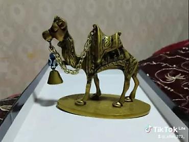 vitrin dekor: Fiqur, Metal, rəng - Qızılı — 1