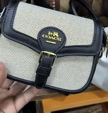 cantalar: Coach mini çiyin/çapraz çanta - Model: Coach mini flap bag - — 2