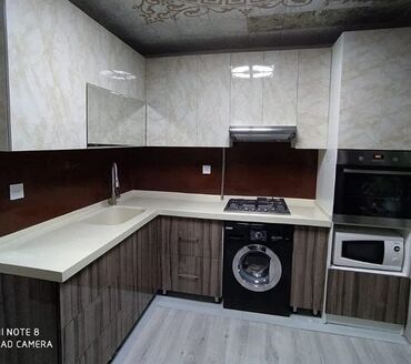 Sifarişlə mətbəx mebeli: Sifarişlə mətbəx dəsti, Özü çəkən petlələr, Mat laminat, Kredit yoxdur, Pulsuz çatdırılma — 2