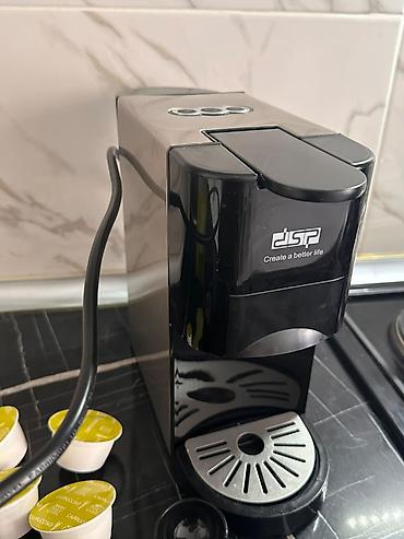 DSP KA-3064 kofe aparatı,alınıb 2-3 dəfə istifadə edilib . Kapsul