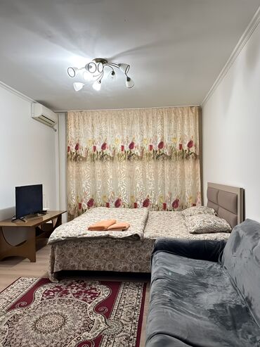Посуточная аренда квартир: 1 комната, Постельное белье, Кондиционер, Бронь