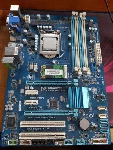 корпусь для пк: Энелик плата, Колдонулган, Gigabyte, LGA1155, ATX, ПК үчүн