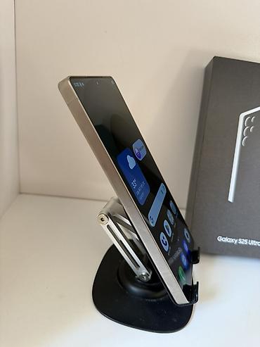 surface studio: Samsung Galaxy S25 Ultra, Б/у, 512 ГБ, цвет - Серебристый, eSIM, 1 SIM — 3