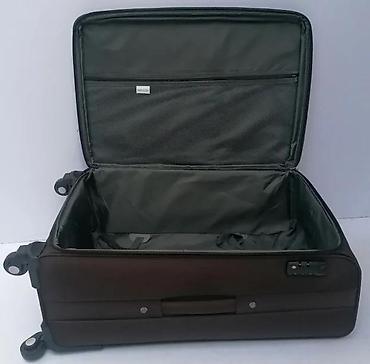 Putni koferi i torbe: Putni kofer na točkićima – Reddy Wenge, braon - Materijal: izdržljiva — 3