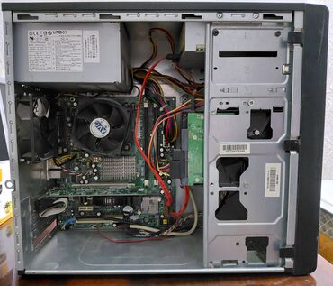 monitorlar: HP Compaq DX2300 Dual Core HHD 250gb RAM 3gb VGA Nvidia GeForce 7300