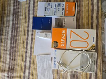 Tecno: Tecno Spark 20C, 128 GB, rəng - Ağ — 22