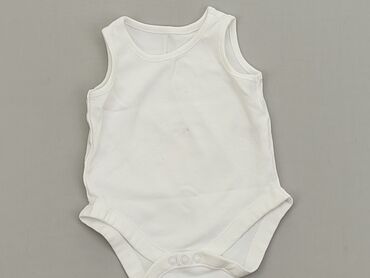 białe body niemowlęce na ramiączkach: Body, F&F, 3-6 m, 
stan - Idealny