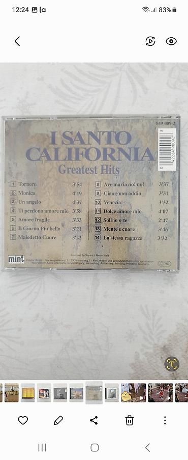 CD, DVD диски: CD диски: Supermax, Gilla, Eagles, Nazareth, Uriah heep и т.д. Диски — 26