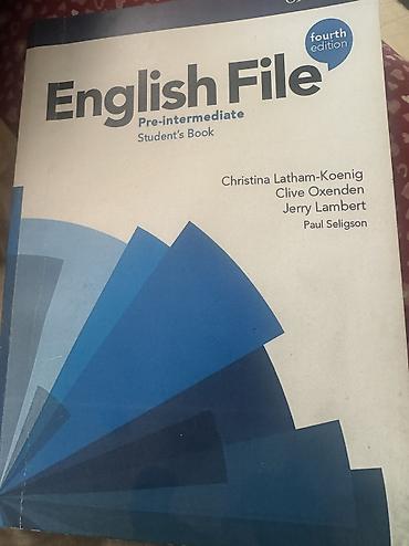 чековые книжки: English file абсолютно новая и чистая, книга + ворк бук — 2