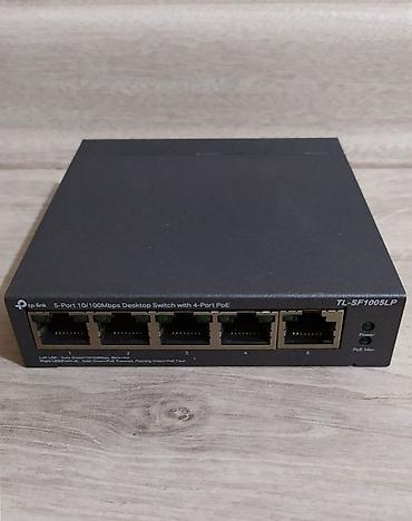 dtf printer: TP-Link TL-SF1005LP неуправляемый PoE коммутатор с 5 портами 10/100 — 2