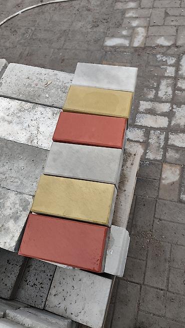 Брусчатка кирпич: Брусчатка кирпич, Другое применение, Бетонная, Литая, Новый, Гарантия, Укладка, Бесплатный выезд — 1