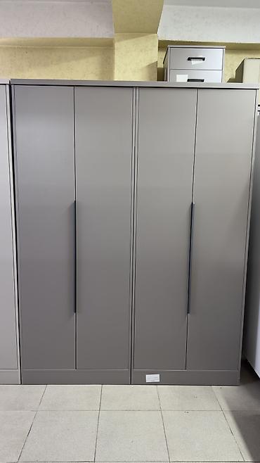 Спальные гарнитуры: Спальный гарнитур, Новый, Двуспальная кровать, Шкаф, Комод, ДСП, Бесплатная доставка, цвет - Серый — 9