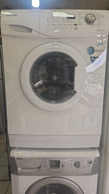 Paltaryuyan maşınlar: Paltaryuyan maşın Samsung, 5 kq, Avtomat, Qurutmasız, Kredit yoxdur